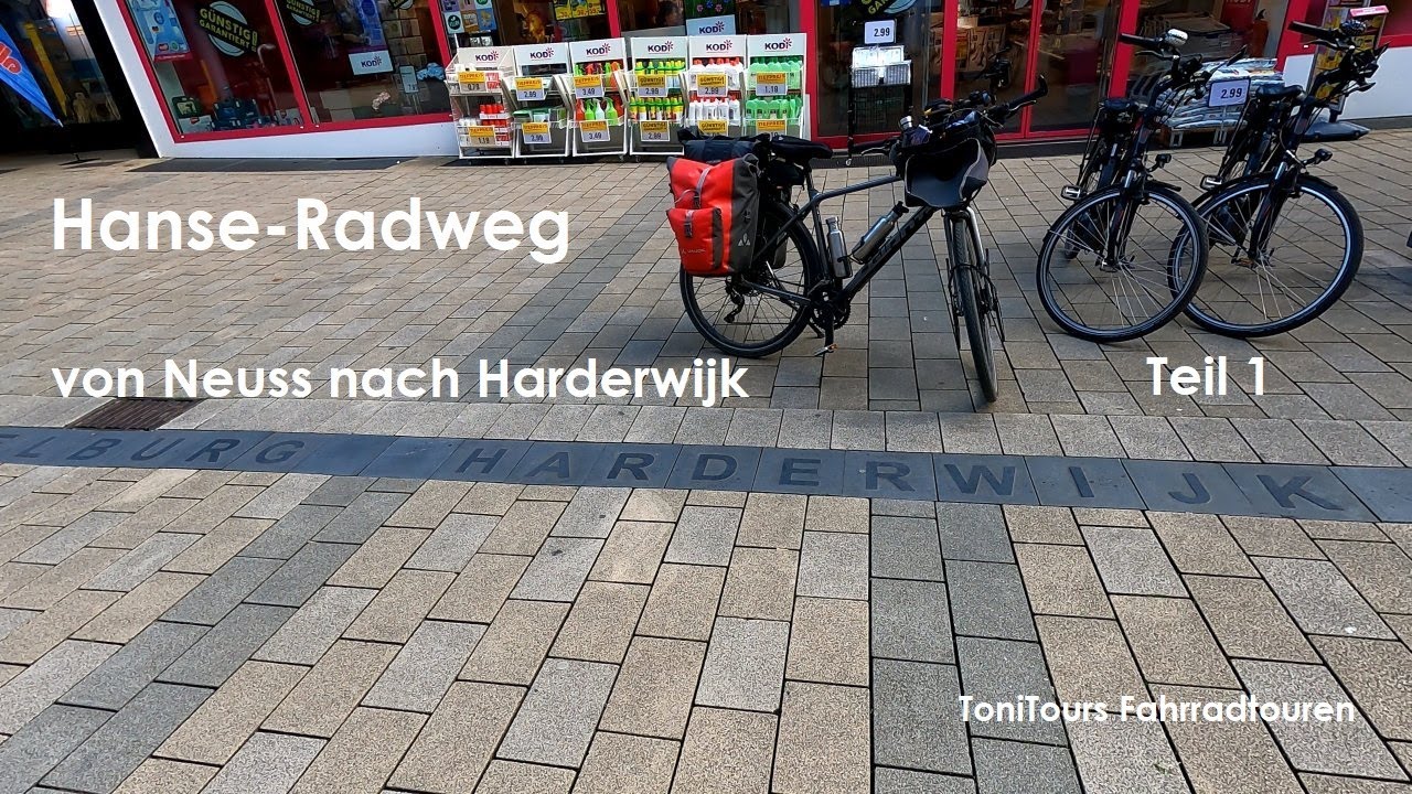 Hanse-Radweg von Neuss nach Harderwijk - Teil 1