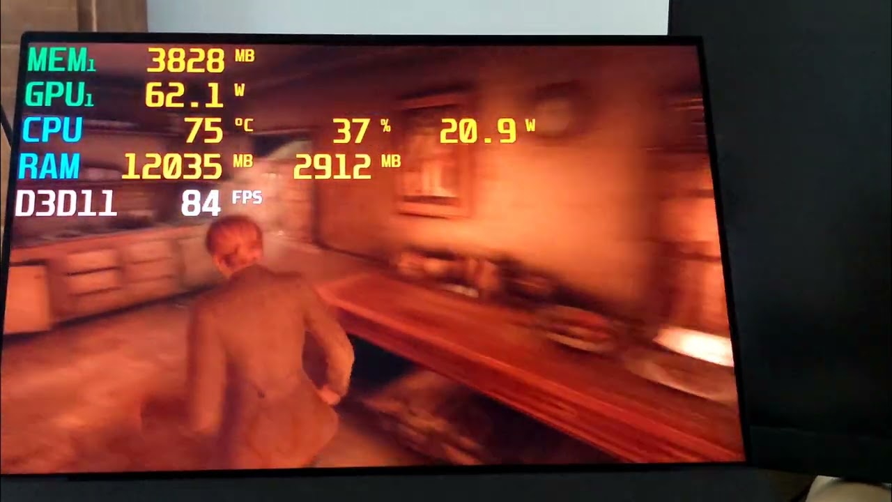 alone in the dark RTX 2060 max Q FPS test