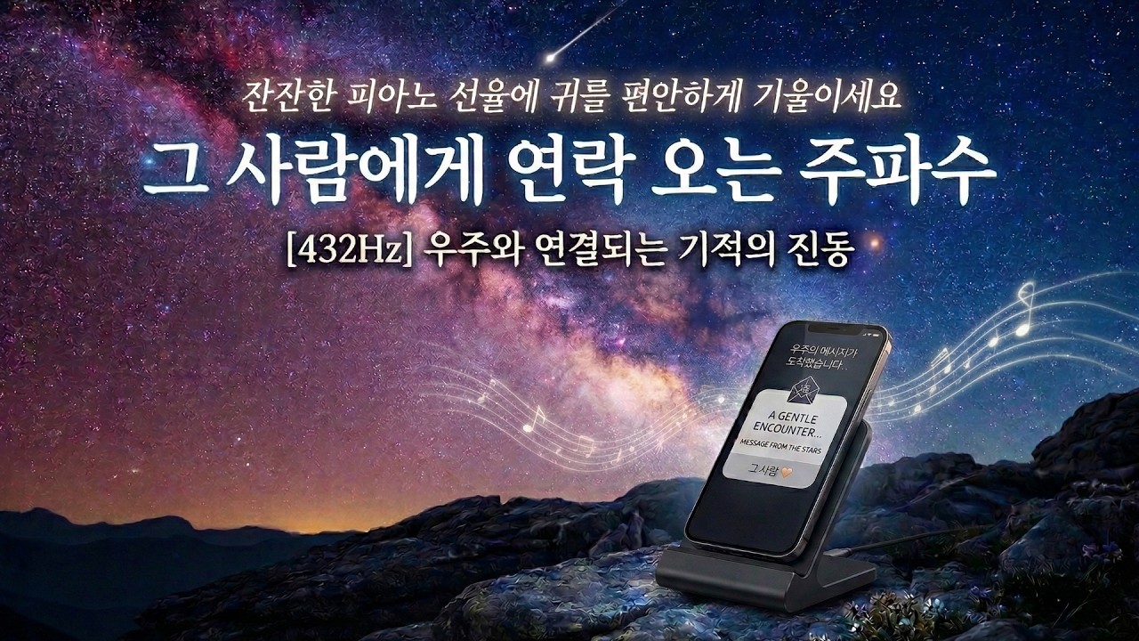 [432Hz] 잠재의식을 깨워 연락을 부르는 기적의 재회 주파수