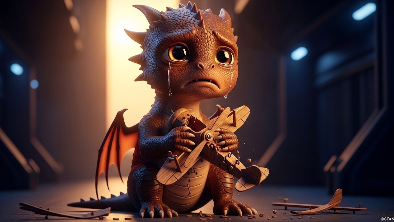 The Dragon Hatchling Cried for His Lost Toy Plane—A Shopkeeper’s Kind Heart Helped Him Soar Again...