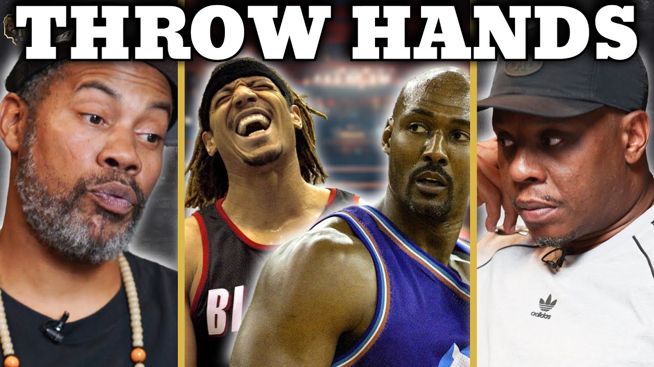 Sheed & Bonzi React To Karl Malone vs Brian Grant FIGHT!