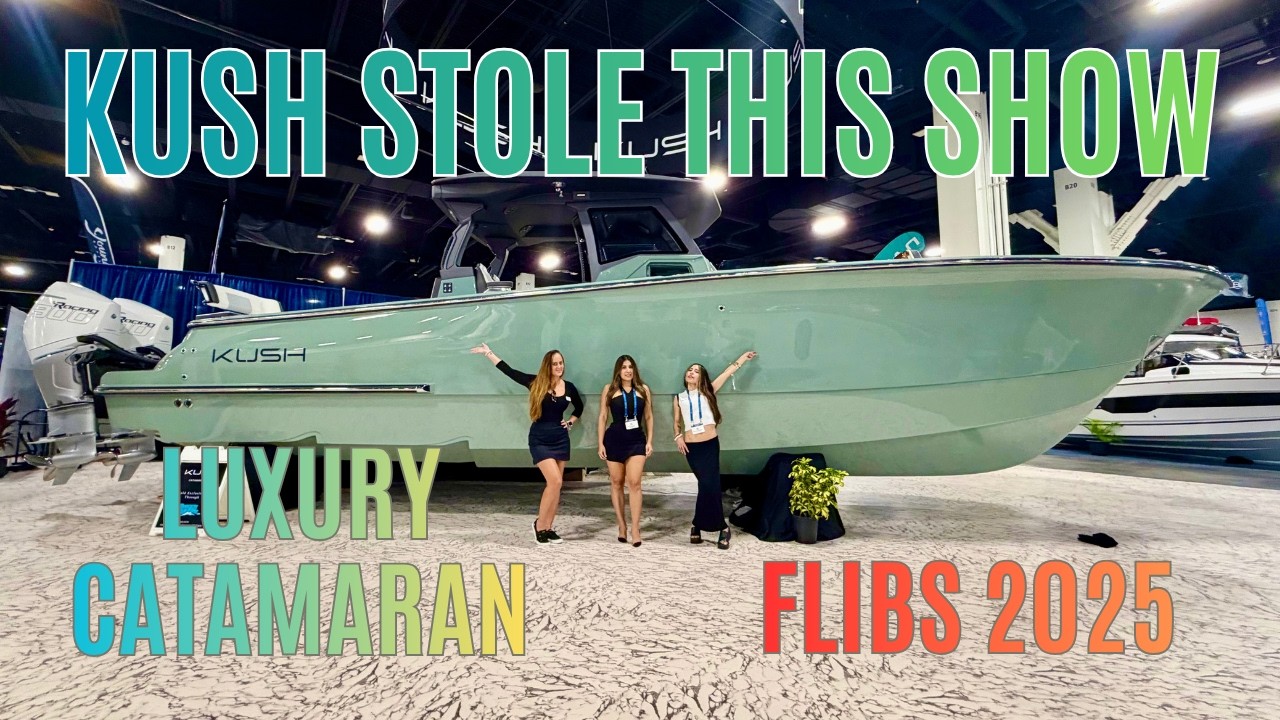 Лодки KUSH победили на FLIBS 2025! Колумбийский катамаран, о котором все говорят 🇨🇴