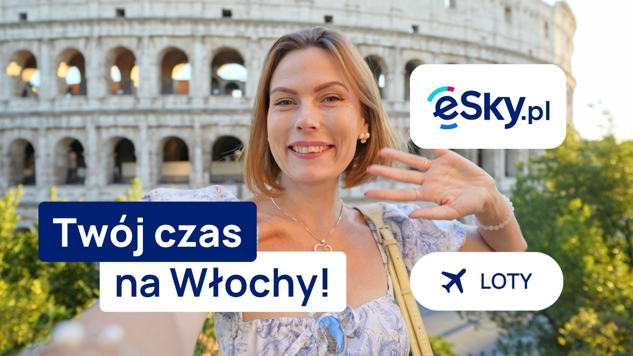 Tw&oacute;j czas na włoskie słońce! ✈️☀️ Najlepsze okazje lotnicze z eSky.pl