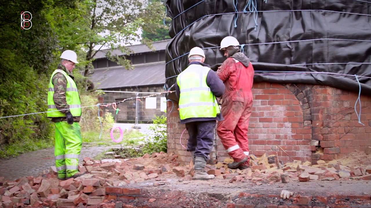 Explosive Chimney Demolition Project, Riverside Mill Leeds - Completed by Bagnall UK