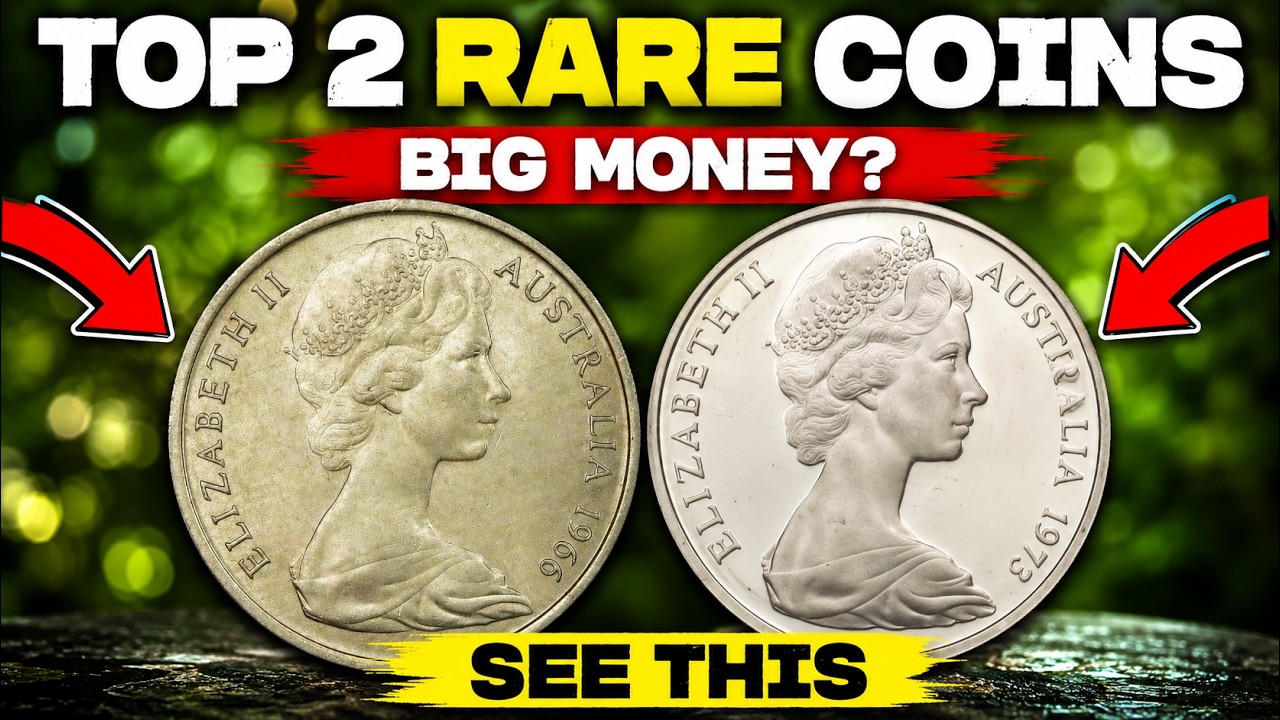 1966 & 1973 Australian 20 Cent Coins | Rare Errors, Values & History