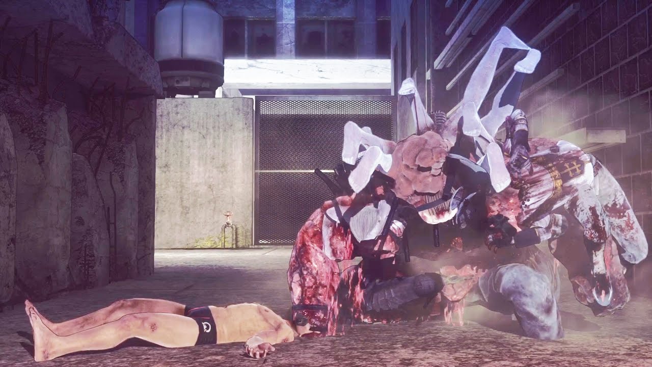 Let It Die: Floor 34 Boss Fight, Coen (1080p)