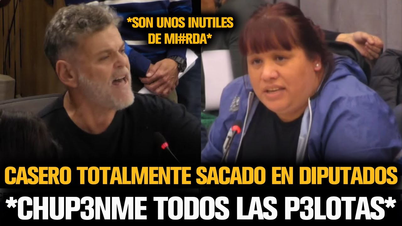 ALFREDO CASERO TOTALMENTE SACADO EXPLOTÓ EN CONFERENCIA DE DIPUTADOS