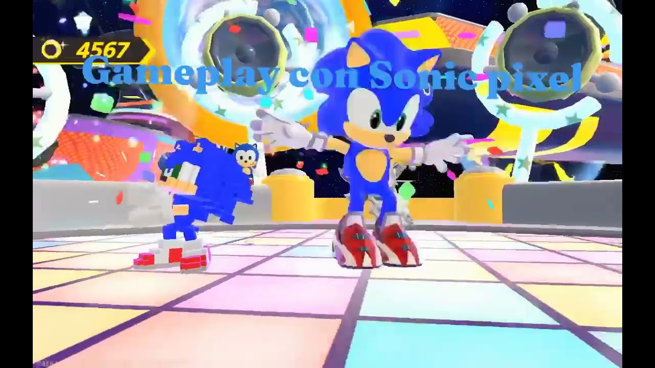 Sonic pixel y más y un comentario