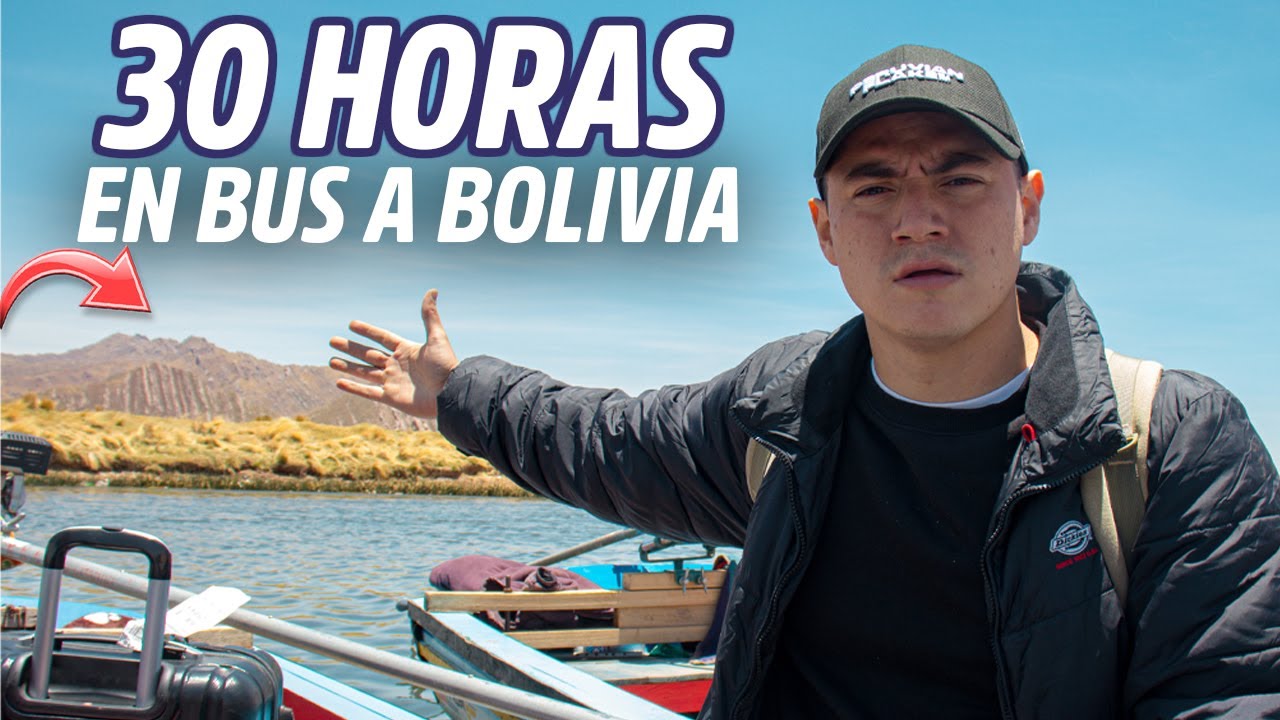 Así es llegar a LA PAZ BOLIVIA DESDE LIMA EN BUS | Cruzo frontera por Desaguadero 🇵🇪🇧🇴