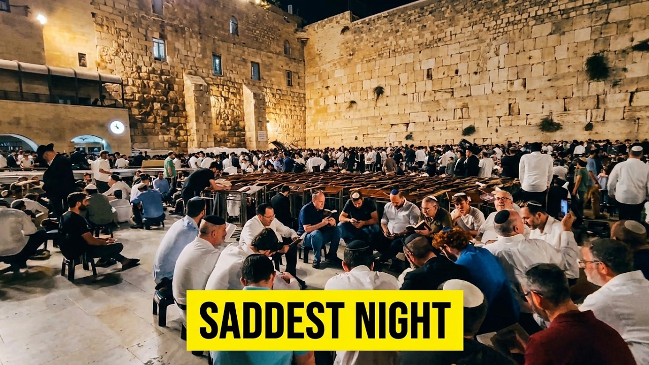 Inside Jerusalem&rsquo;s Saddest Night: Tisha B'Av at the Wall