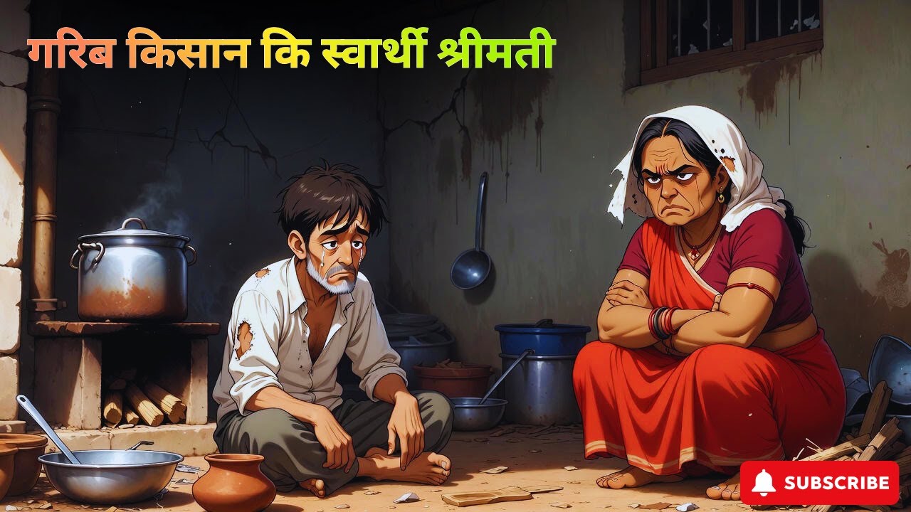 गरिब किसान कि स्वार्थी श्रीमती | Swarthi budi | Nepali lok katha | Nepali dantya katha #nepalikatha