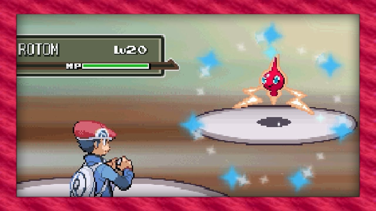 Live Shiny Rotom After 24,320 Soft Resets! (Pokémon Platinum)