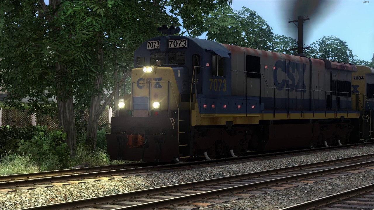 CSX Manifest Chase - Train Simulator 2020