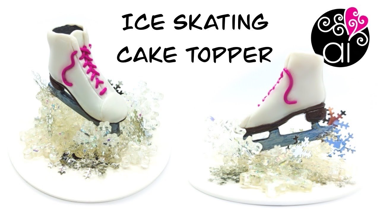 Ice Skating Cake Topper DIY | Polymer Clay Tutorial