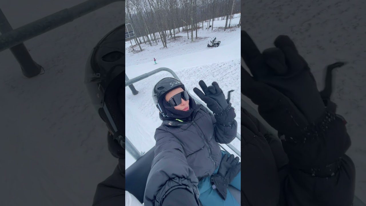 Snowboarding Near New York City! #nyc #snowboarding#eastcoast