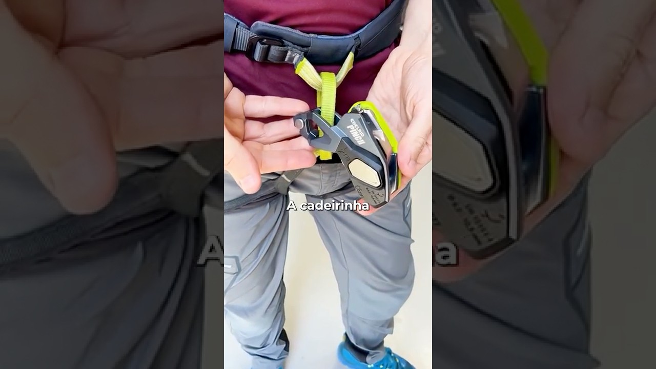 Analise Freio Edelrid Pinch  #altamontanha #climbing