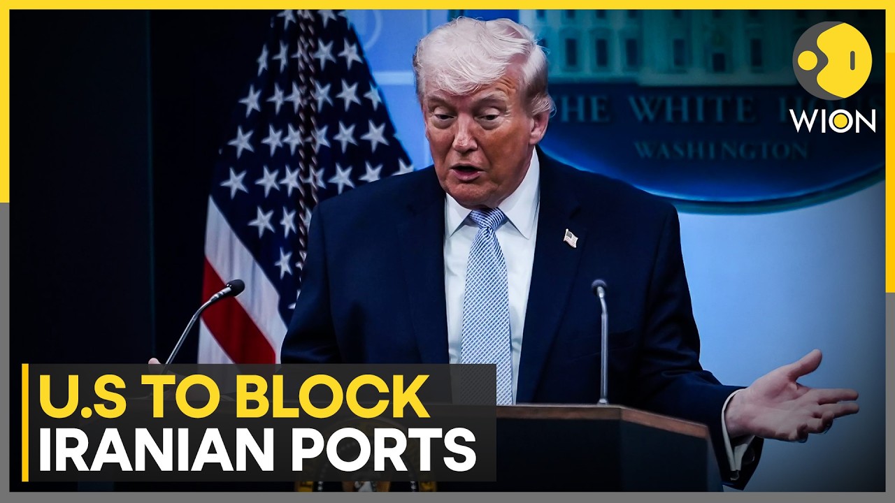 Trump Announces Blockade of Iranian Ports After Failed Iran-US Truce Talks in Islamabad | WION News
