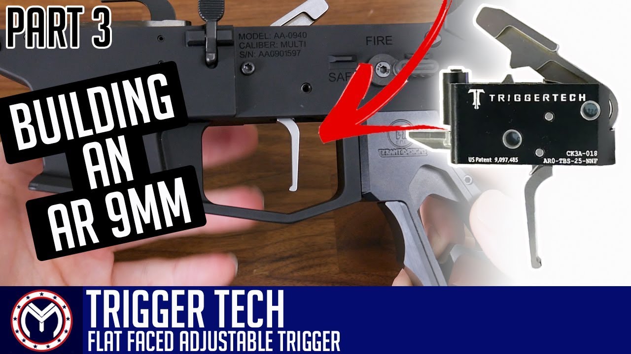 AR 9mm Pistol Build | TriggerTech Install | How to Build: PART 3