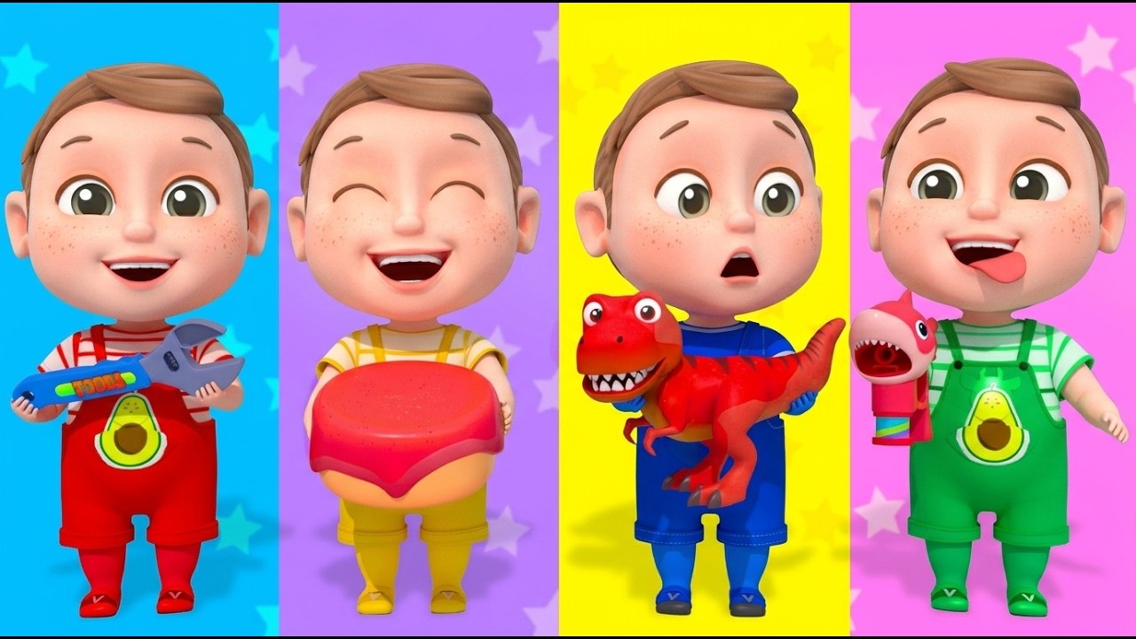 Where is My Real Baby Color? | Copy Me Song | Learn Colors | Royal Kids Songs & Nursery Rhymes