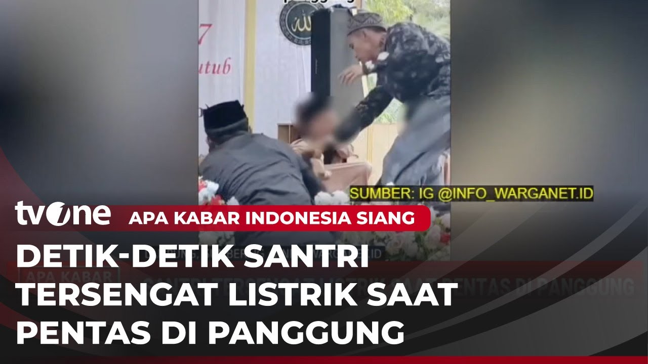 Detik-detik Santri Kesetrum saat Tampil di Panggung, Badannya Langsung Kaku! | AKIS