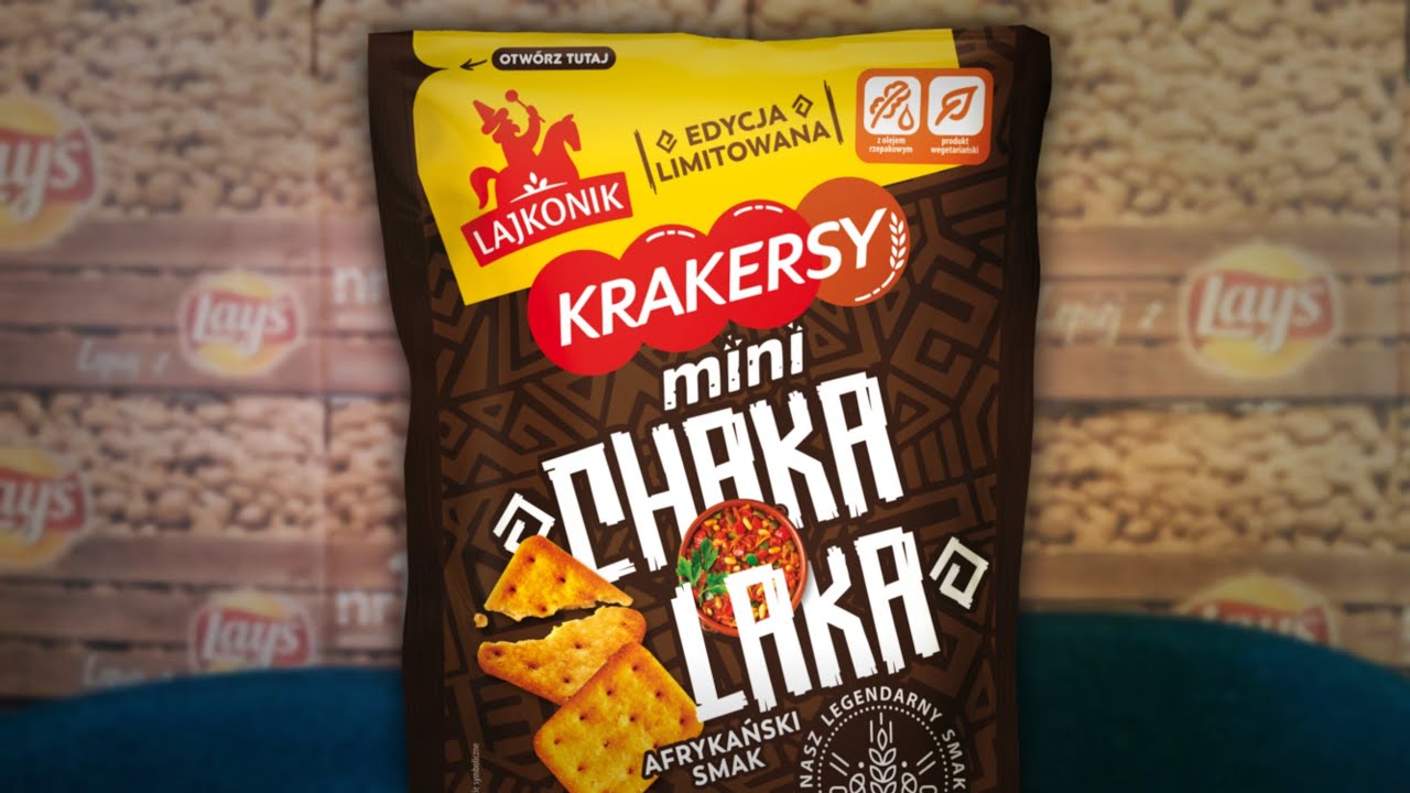 Test krakersów Lajkonik o smaku Chakalaka! | Chrupiątek #68