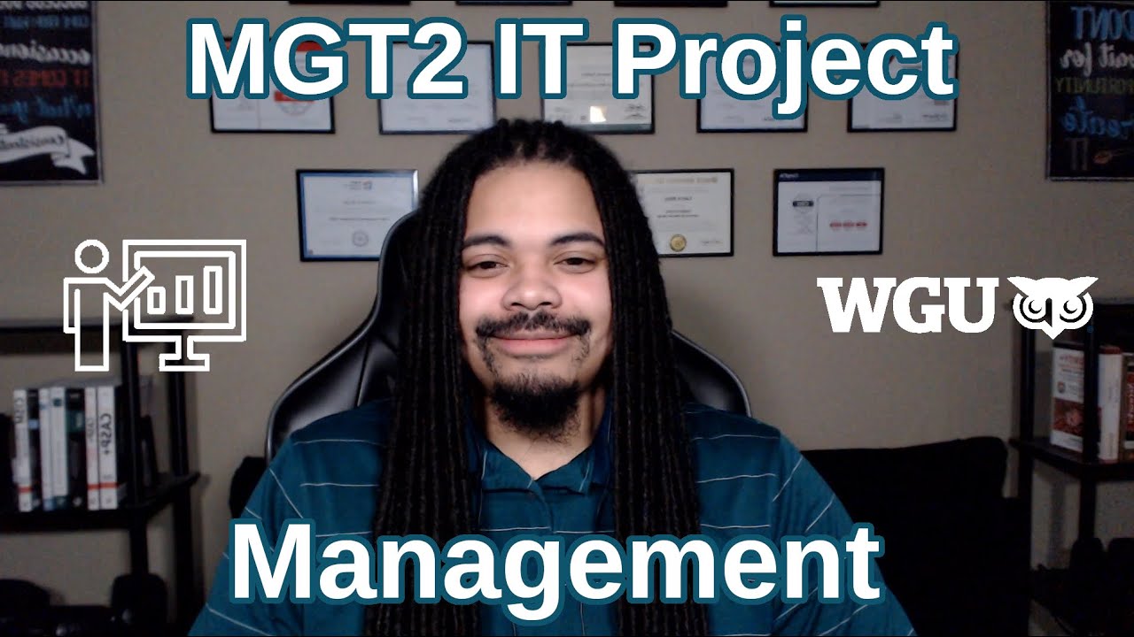WGU | MGT2 IT Project Management ✅