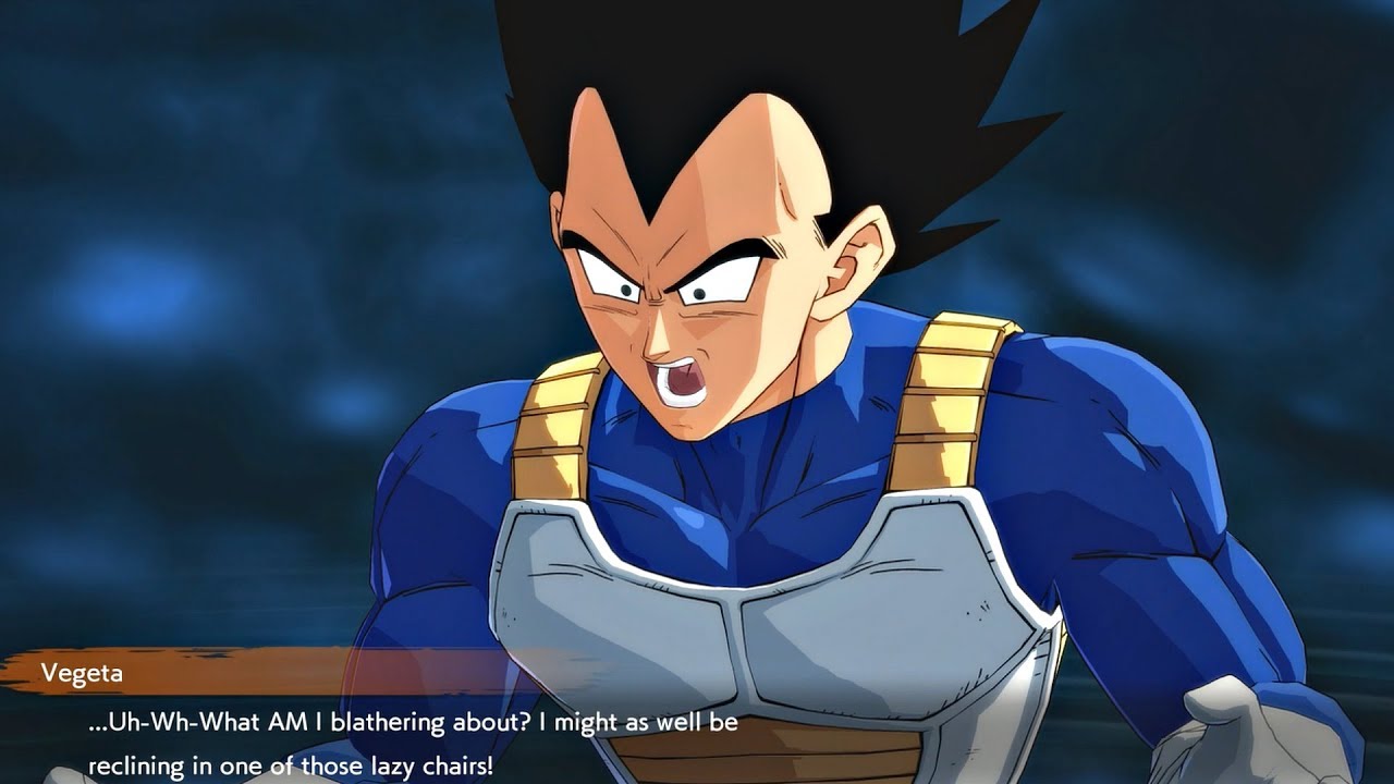 Dragon Ball FighterZ - All Vegeta Special Cutscenes (Breaking The 4th Wall)