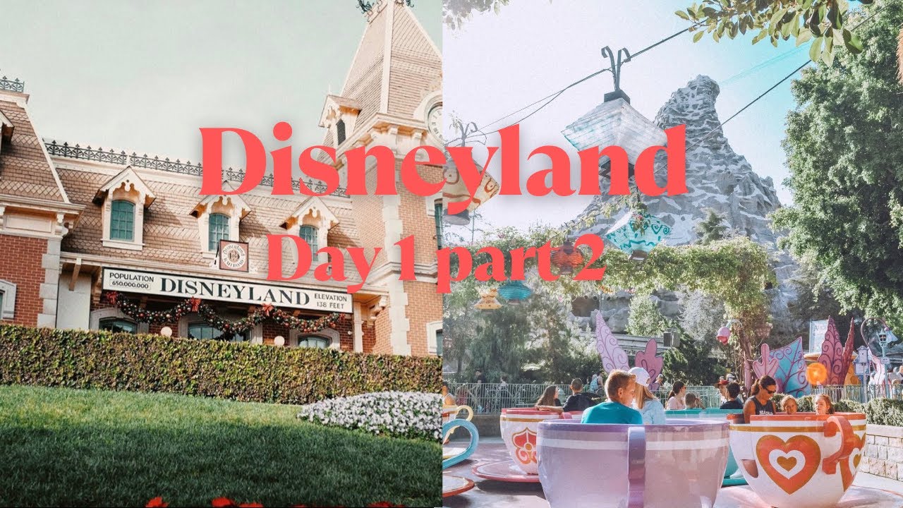 DISNEYLAND DAY 1 PART 2 | Bibbidi Bobbidi Boutique 👗👑✨Paint The Night Parade 🎆