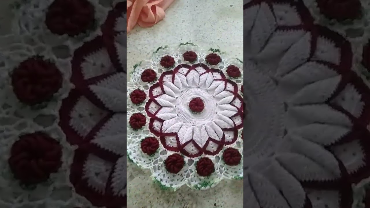 new design thalposh/ doily | how to make thalposh 