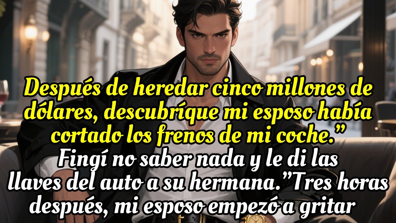 Tras heredar 5 millones🤑 descubrí que mi esposo cortó mis frenos🚗 y dio las llaves a su hermana🔑