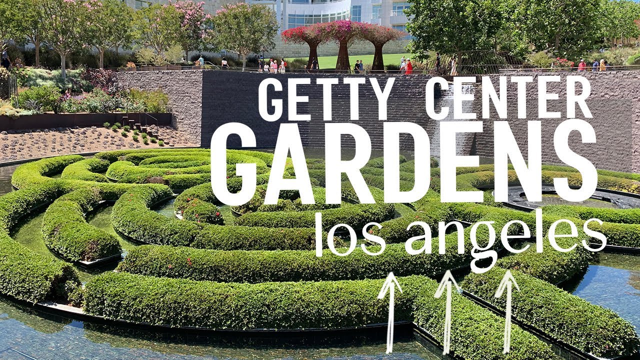 The Getty Center GARDENS in Los Angeles California, best gardens of the world, nature inspiration.