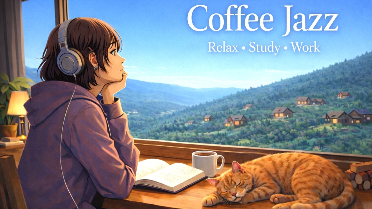 Coffee Jazz ☕ Cozy Jazz Music for Study, Work & Relax  Relaxing Background Music   讓您放鬆、學習和工作