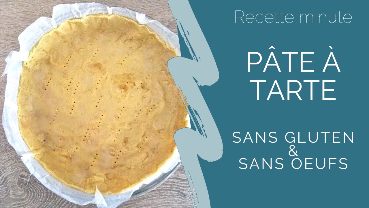 🇫🇷  PATE A TARTE (Sans Gluten - Vegan) - Recette facile et rapide