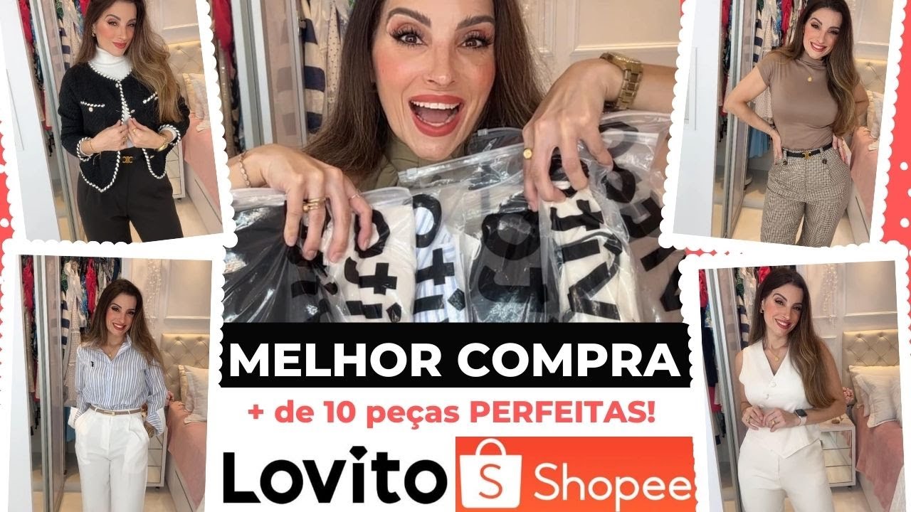 Melhor compra da LOVITO para um armário inteligente, clássico e elegante:  + de 10 peças perfeitas!