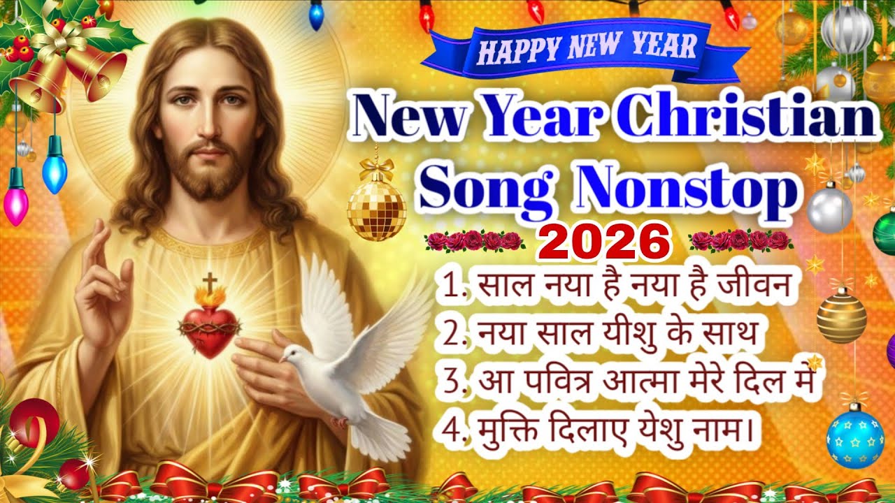 Happy New Year Song || नया साल मसीह गीत नॉनस्टॉप 2026 || New Year Christian Song Nonstop ||  #masih