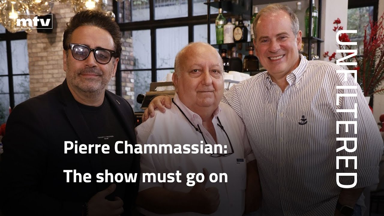 UNFILTERED | Pierre Chammassian: The show must go on
