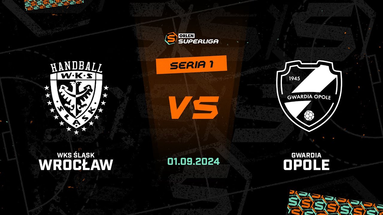 1. seria: WKS Śląsk Wrocław - Gwardia Opole [SKRÓT]