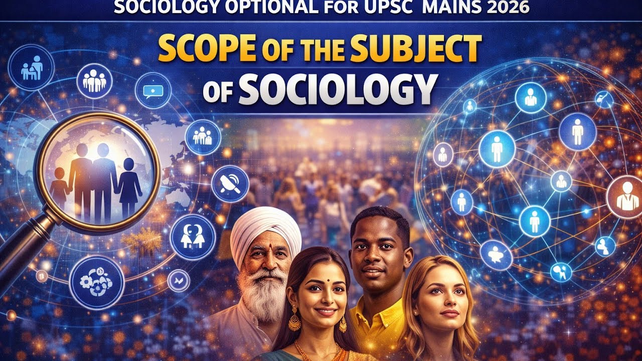 L2 | Scope of Subject of Sociology | Sociology Optional for UPSC | Comparison