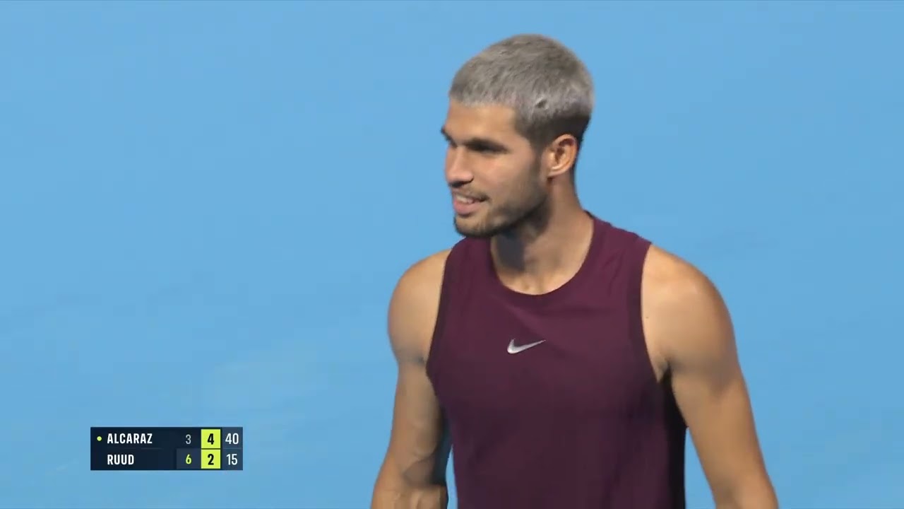 Tokyo semifinale: Alcaraz v Ruud, Highlights!