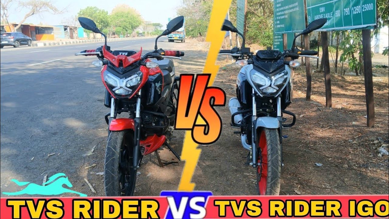 TVS IGO vs Rider 125: The Ultimate Drag Race Showdown!