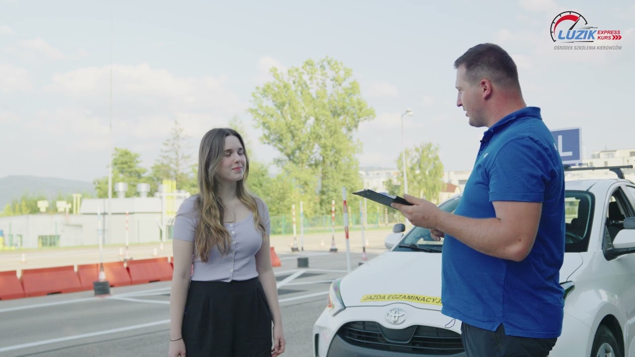 Kat B Egzamin plac manewrowy Bielsko Biała OSK Luzik
