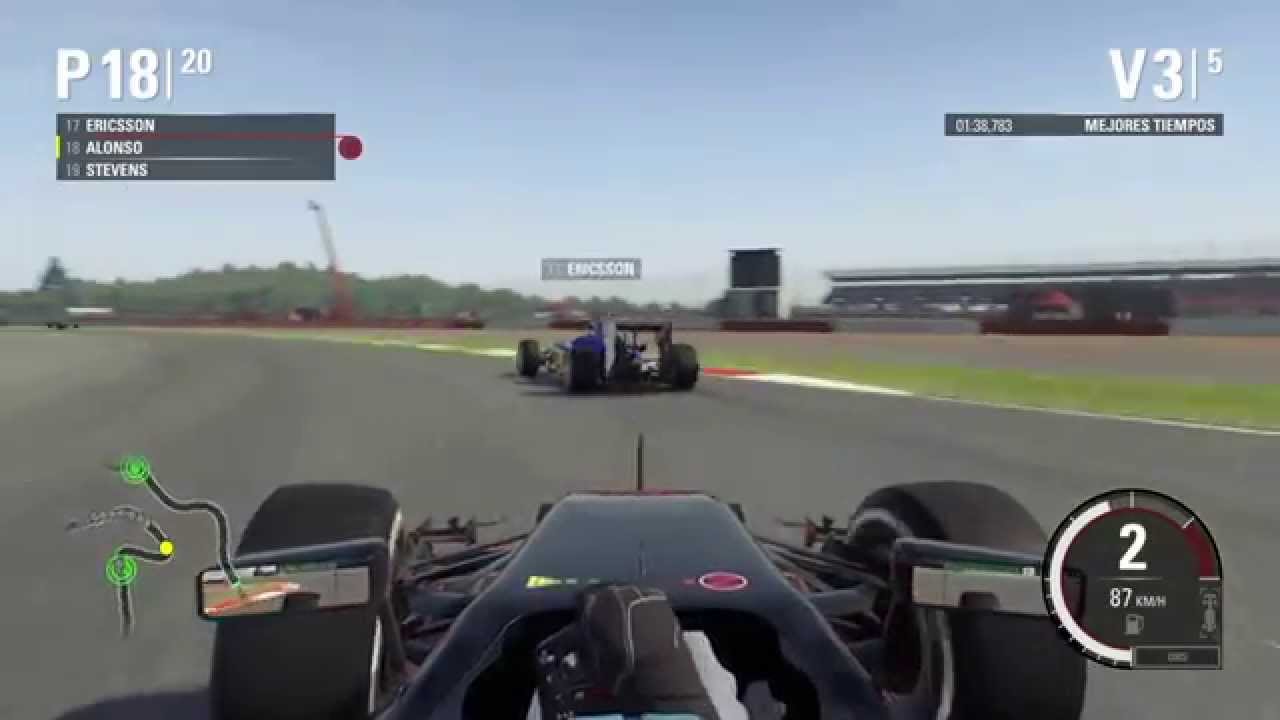 F1 2015 PS4 Gameplay McLaren Honda