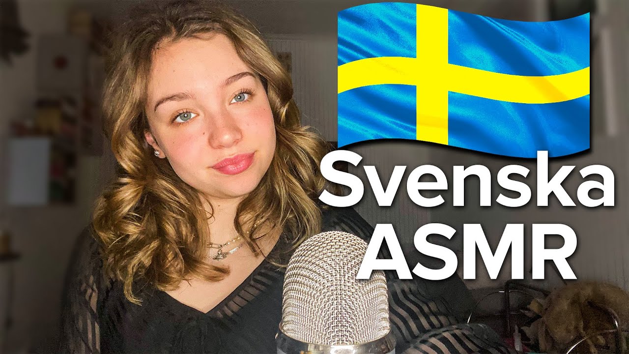 ASMR på Svenska | Whisper Ramble in Swedish! 🇸🇪😴