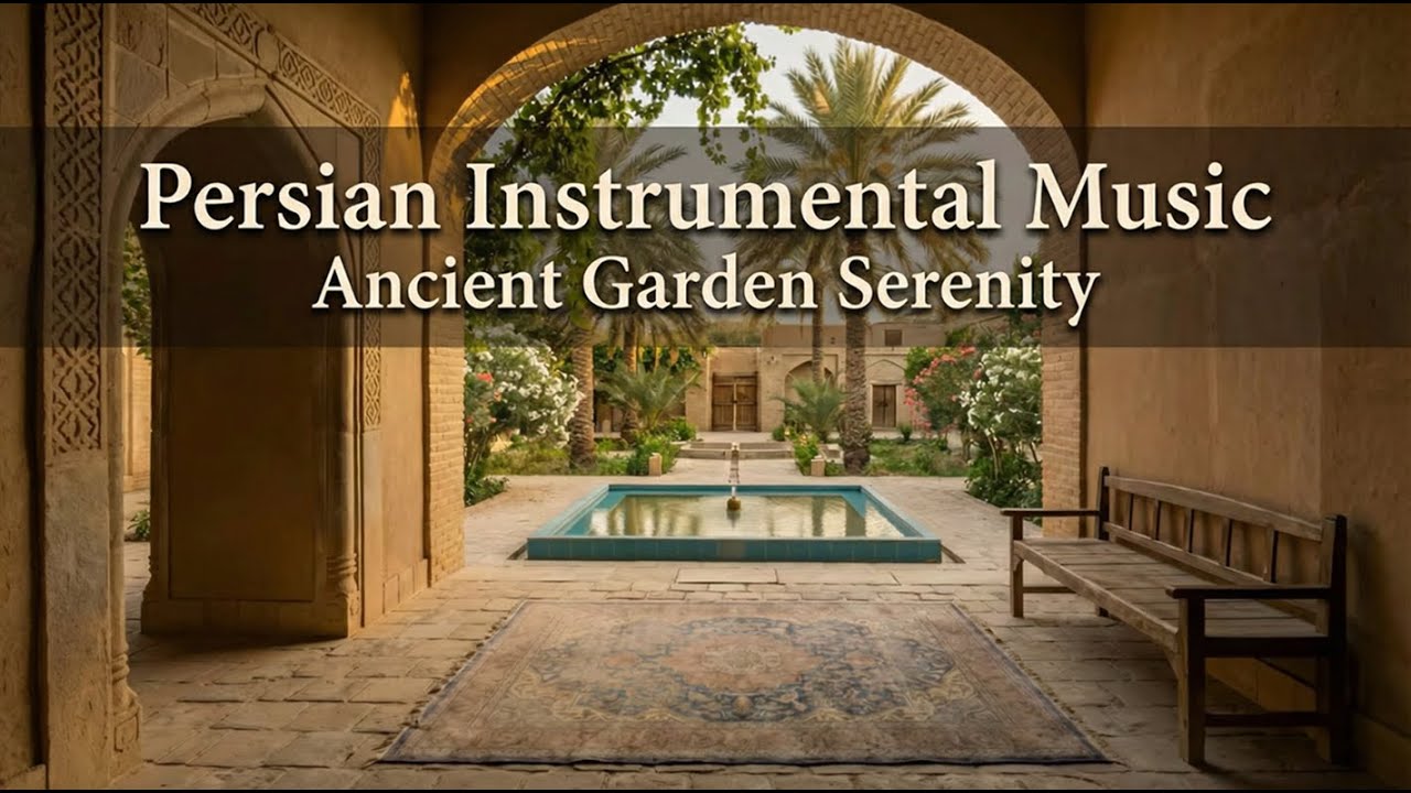 Sounds of Ancient Persia | Instrumental Music in a Historic Garden | Persian Instrumental Music