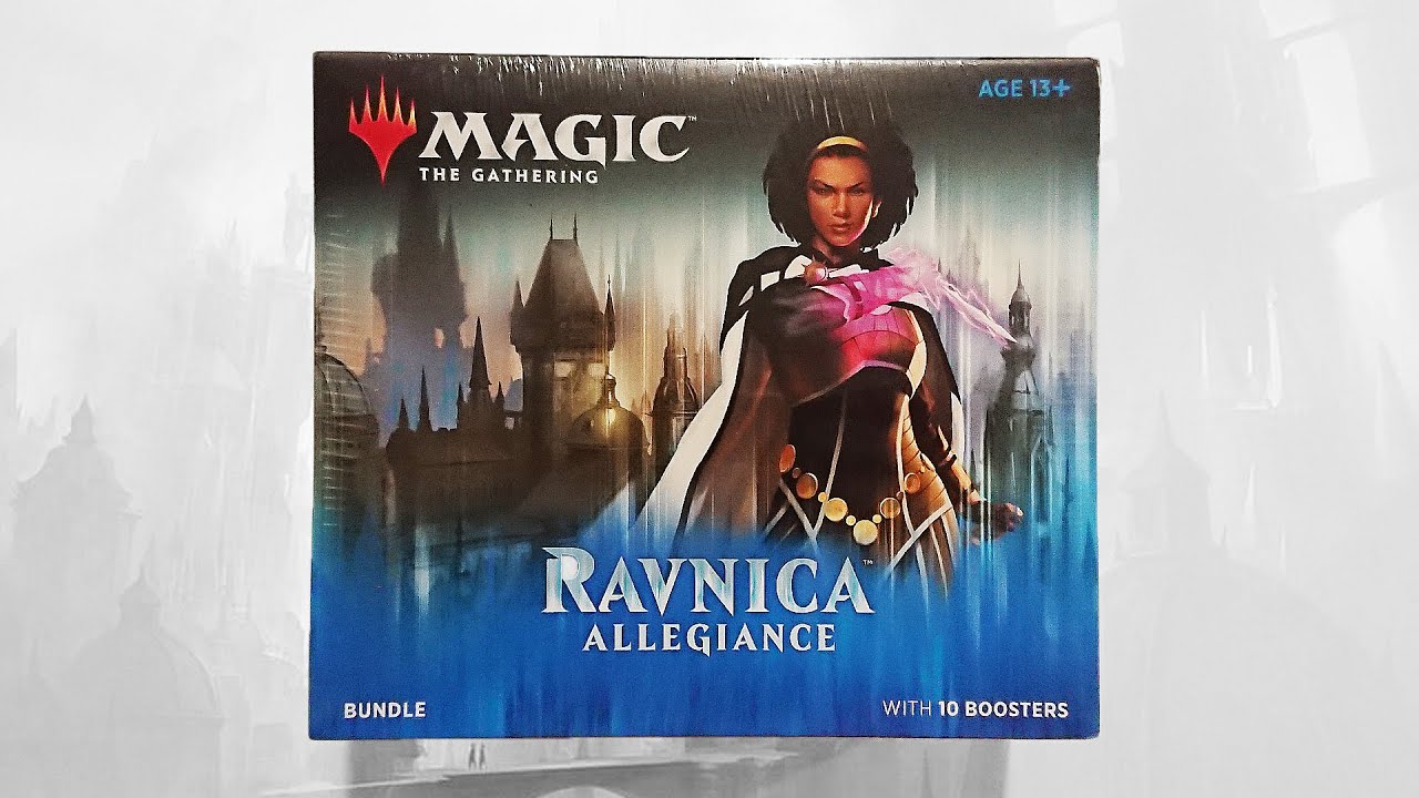 MTG Ravnica: Allegiance Bundle - Распаковка