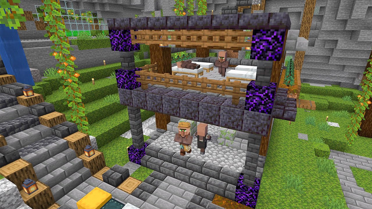 いきなり洞窟の中にポツンと一軒家が出現！！PART84【マイクラ】