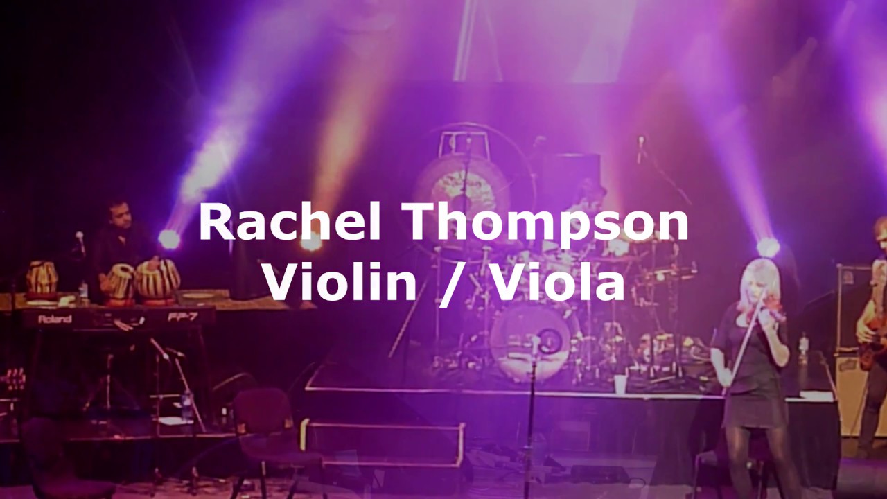 Rachel Thompson does a little improv leading into Kashmir.
