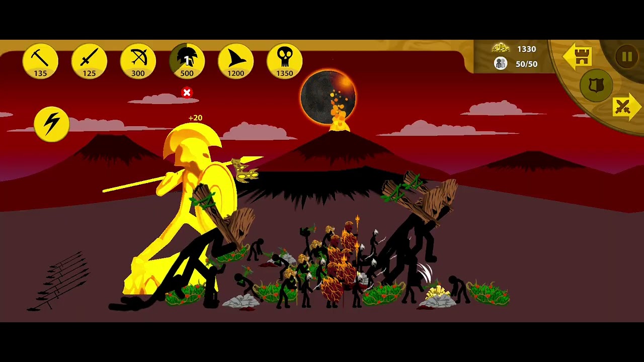 (English) I play stick war legacy campaign I will end it this part 