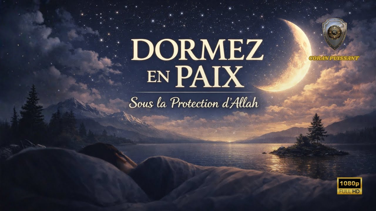 Dormez en Paix 🌛 | Ayat al-Kursi & Āmanar-Rasūl - Protection Divine Contre le Mal 🕋
