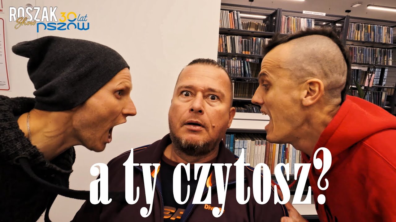 Roszak Show - W bibliotyce #czytam #czytamy